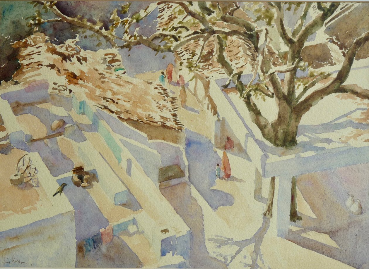 Vie de village, Rajasthan - Wilson Clive