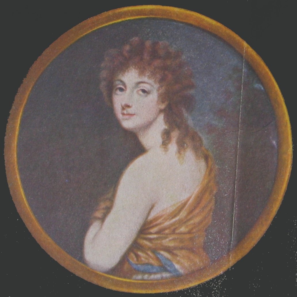 Miniature de Rozalia Lubomirska née Chodkiewicz - Wincenty de Lesseur