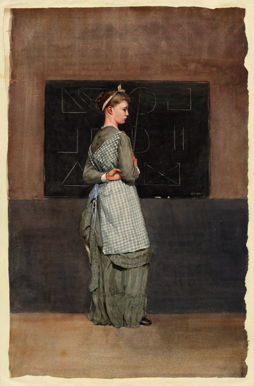 Tableau noir - Winslow Homer