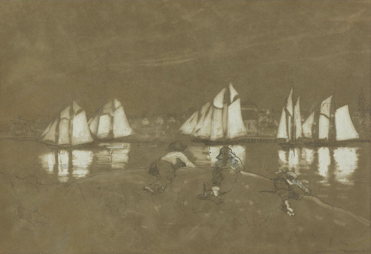Port de Gloucester - Winslow Homer