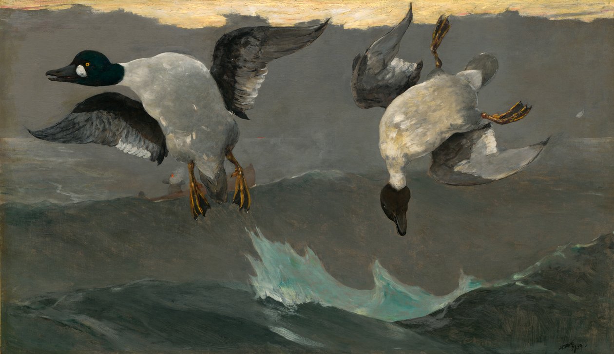 Droite et Gauche - Winslow Homer