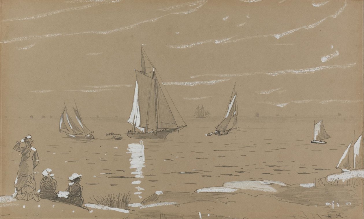 Voiliers - Winslow Homer