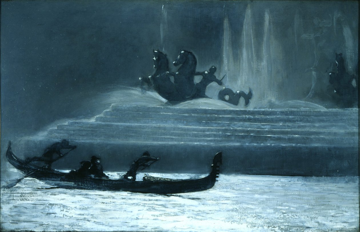 Les fontaines la nuit, Exposition colombienne mondiale - Winslow Homer
