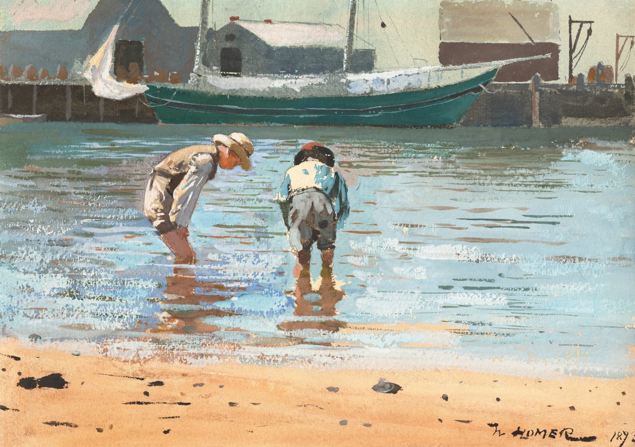 Garçons pataugeant - Winslow Homer
