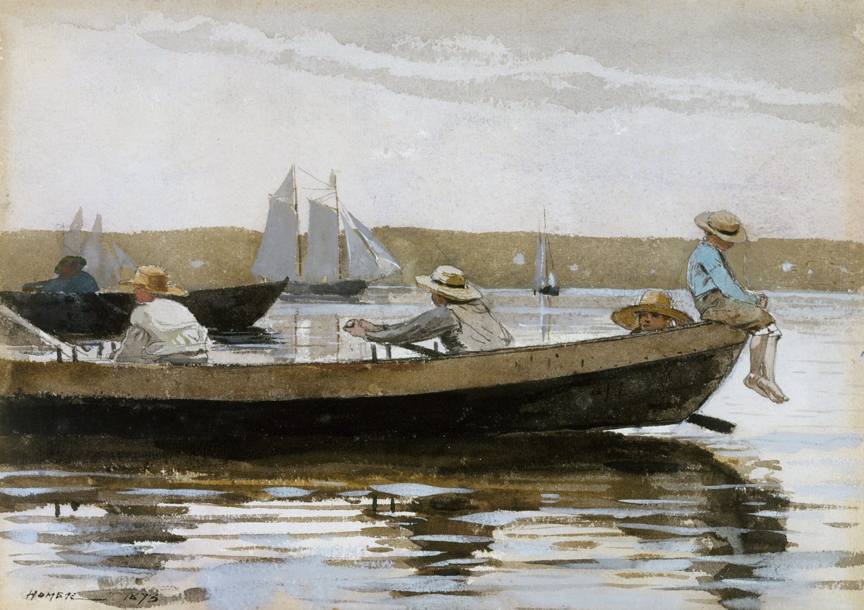 Garçons dans une doris - Winslow Homer