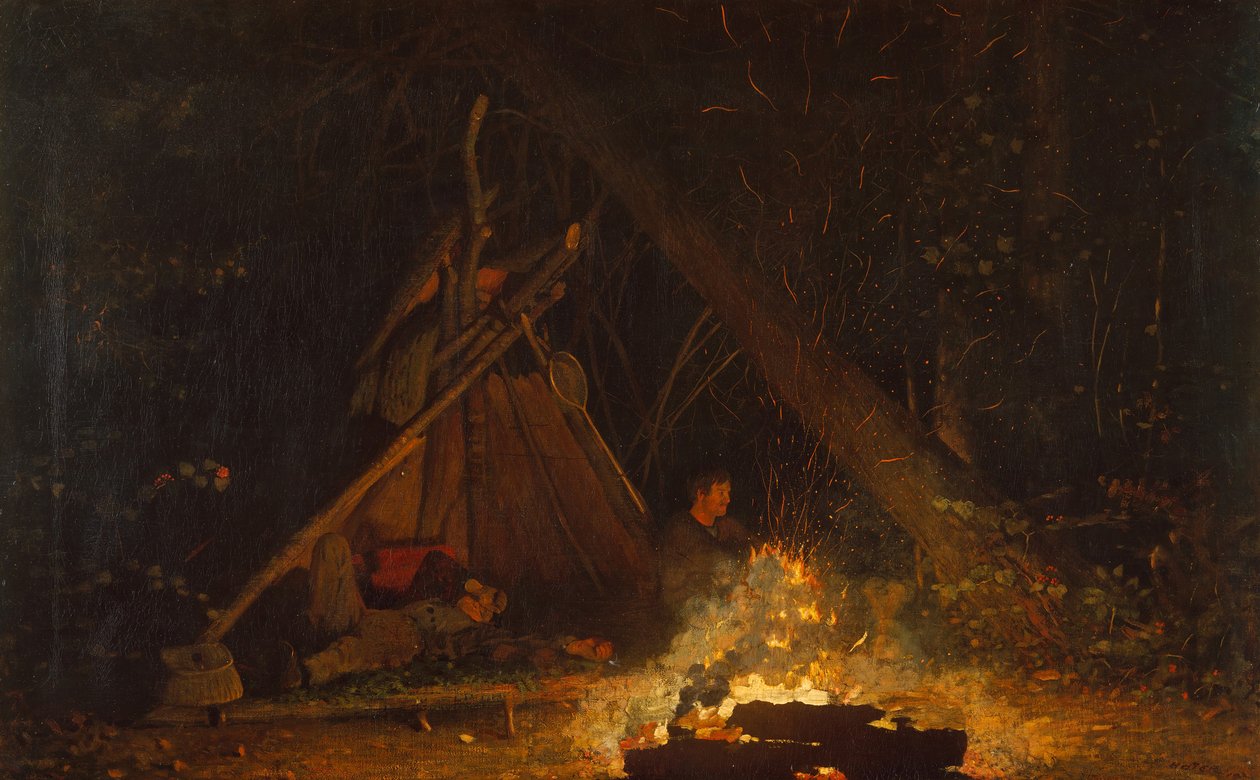 Feu de camp, 1880 - Winslow Homer