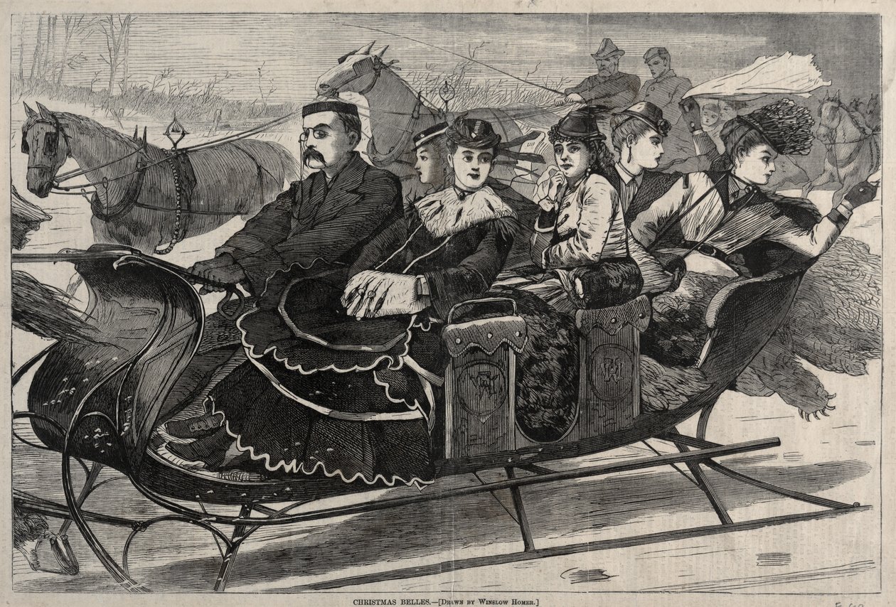 Belles de Noël, 1869 - Winslow Homer