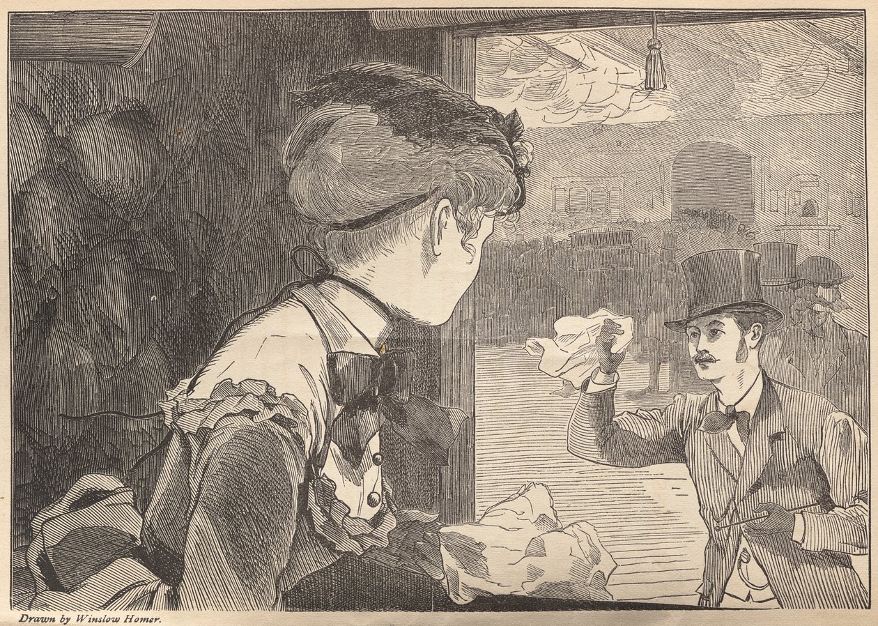 "Viens ! - Winslow Homer