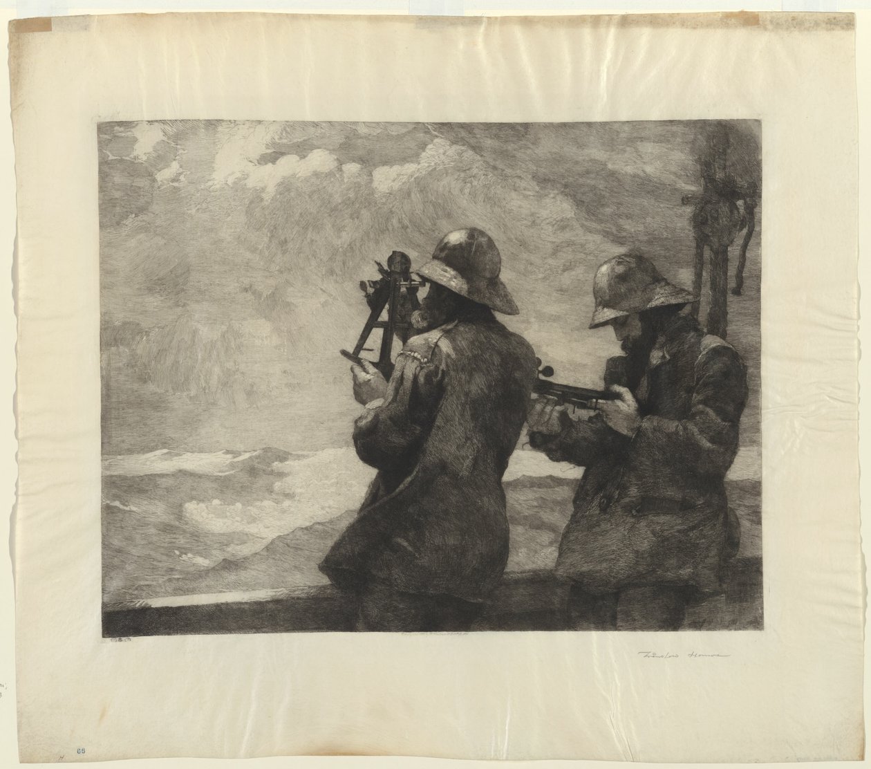Huit heures - Winslow Homer