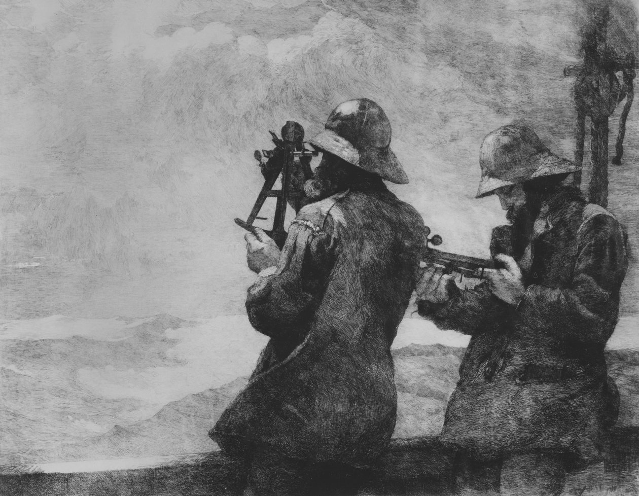 Huit cloches - Winslow Homer