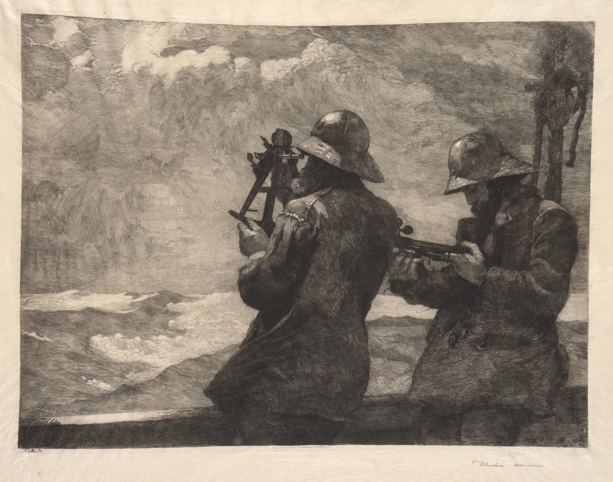 Huit Heures, 1881 - Winslow Homer