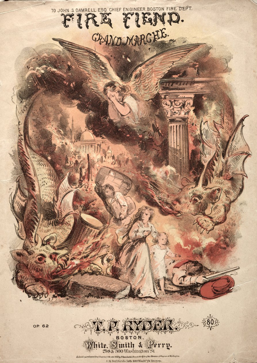 Fire Fiend - Couverture de partition - Winslow Homer