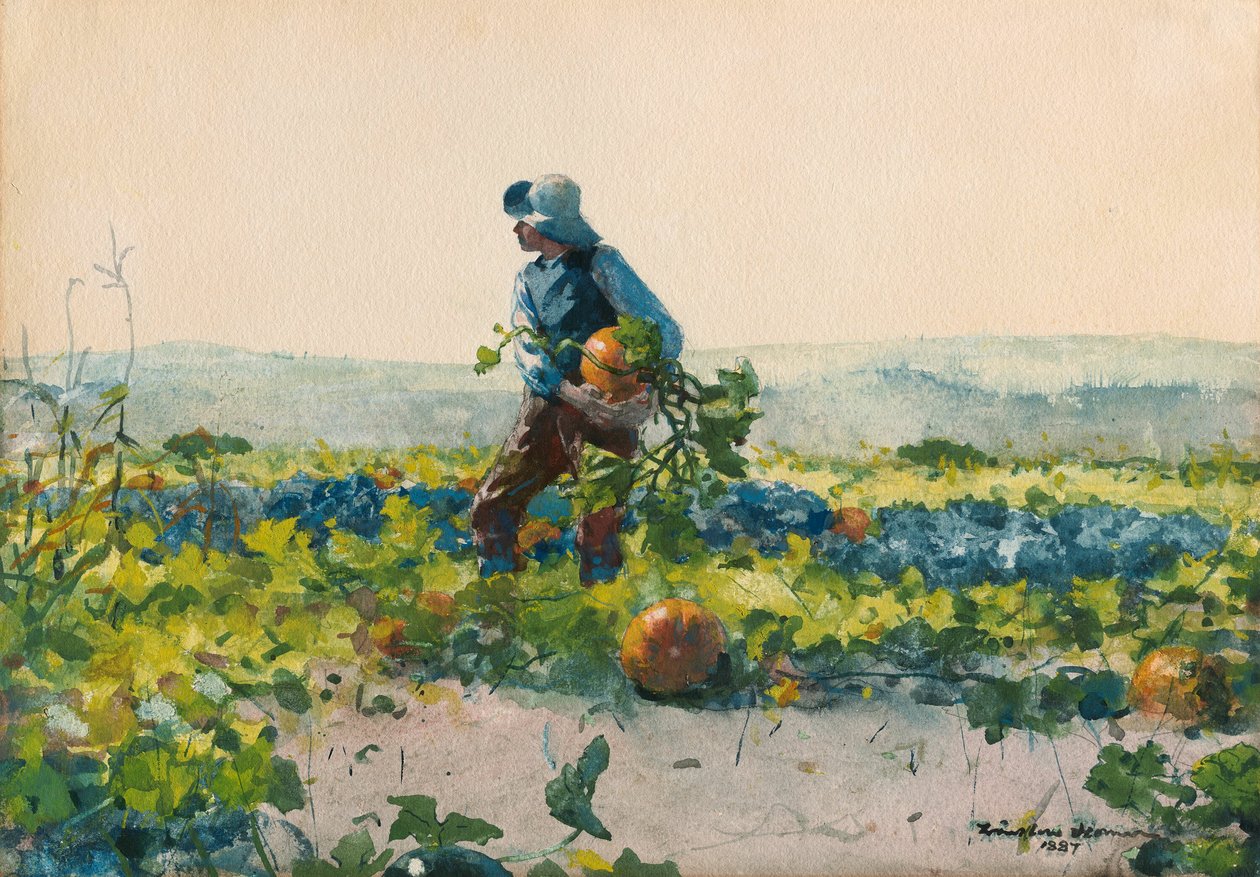 Pour être un garçon de ferme - Winslow Homer