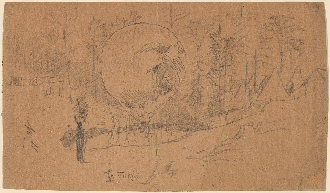 Intrépide [recto] - Winslow Homer