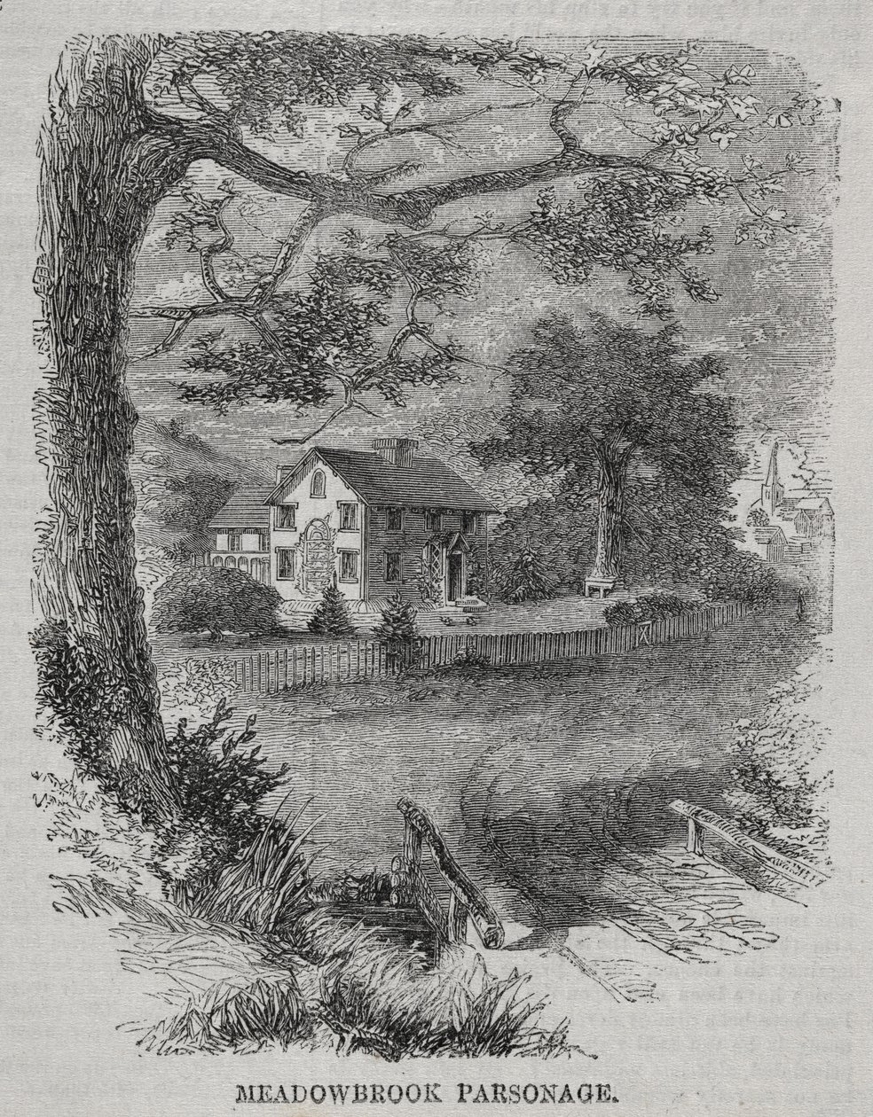 Presbytère de Meadowbrook, 1860 - Winslow Homer