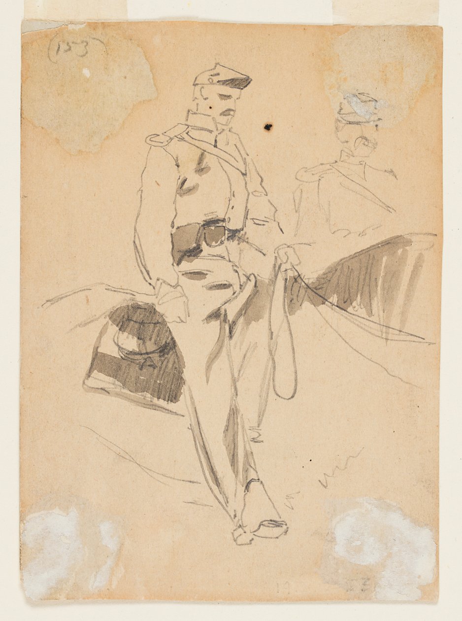 Cavalier monté - Winslow Homer