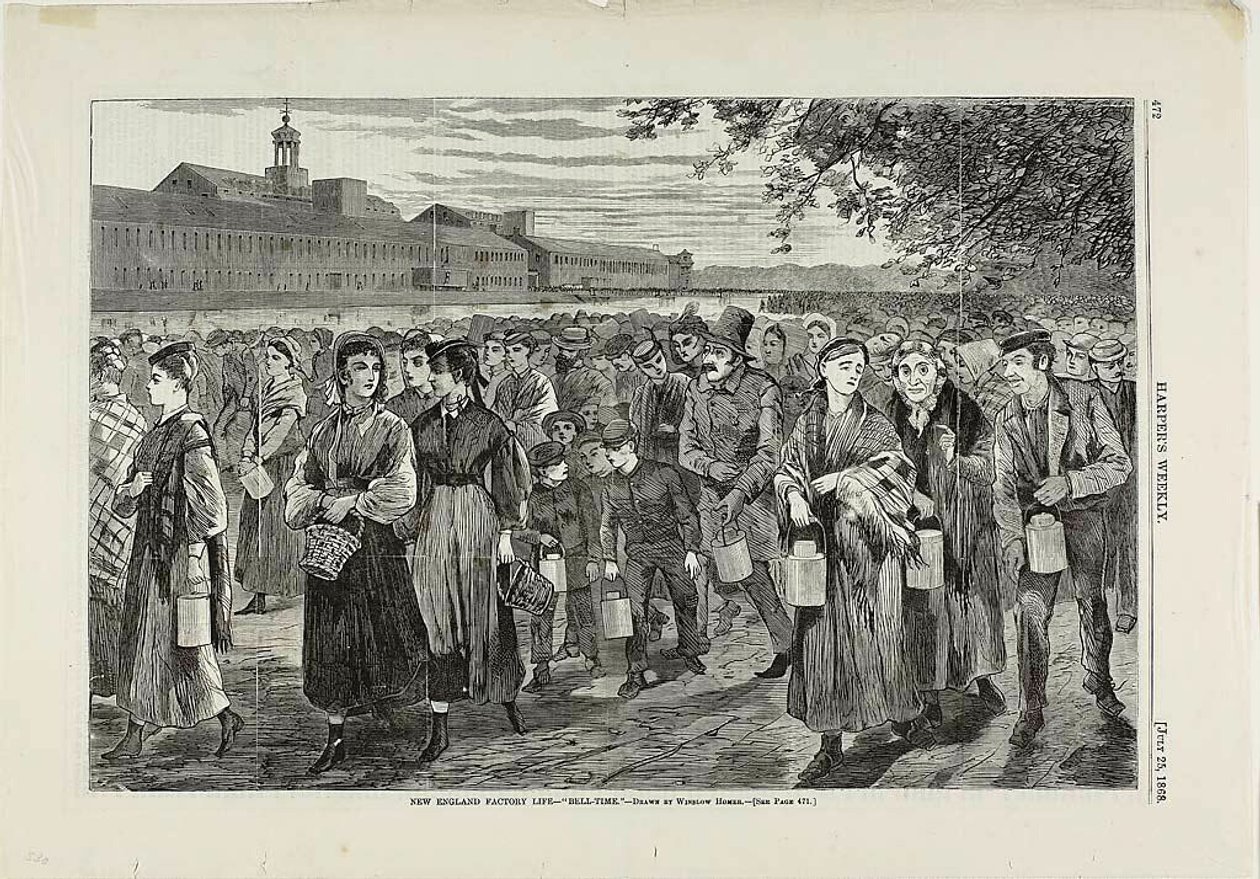 La vie en usine en Nouvelle-Angleterre - "Bell Time" (L