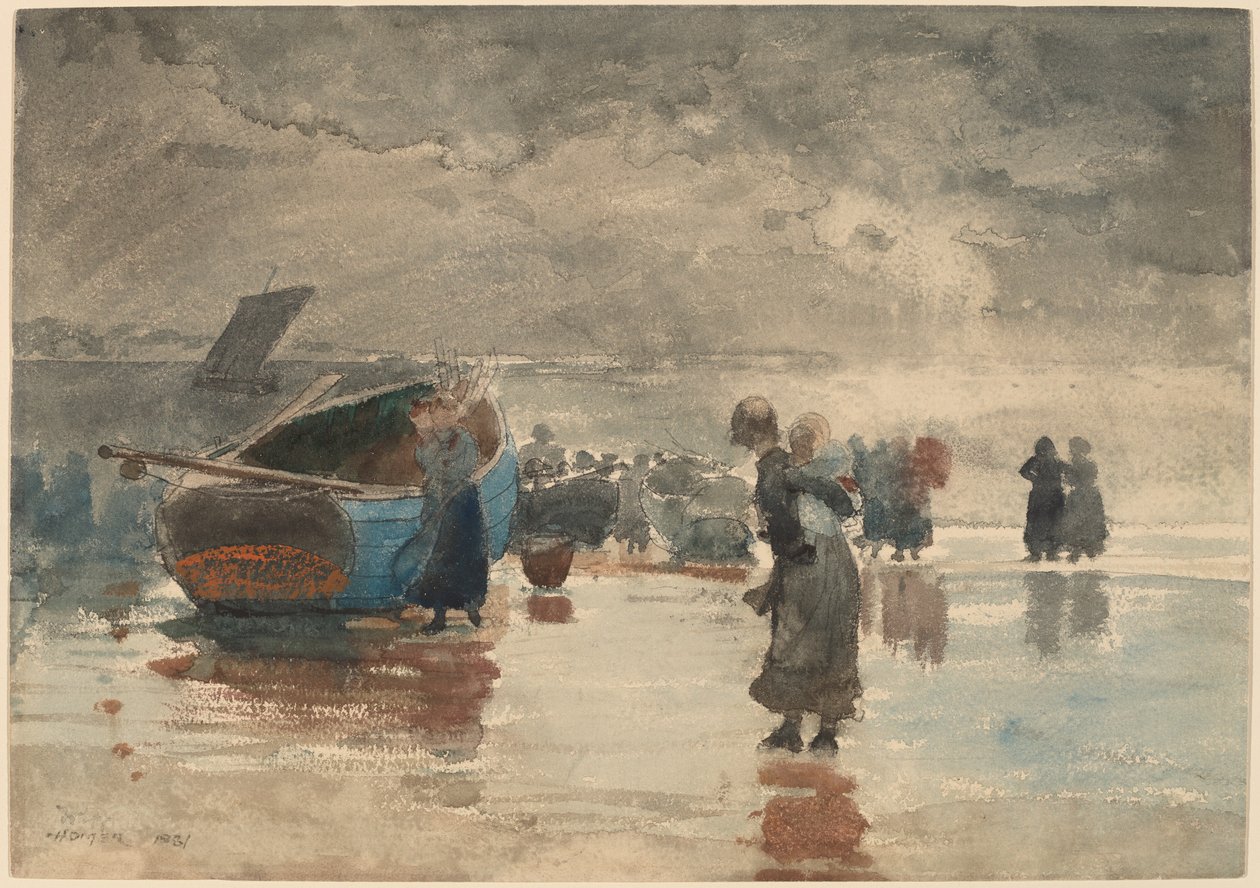 Sur les sables - Winslow Homer