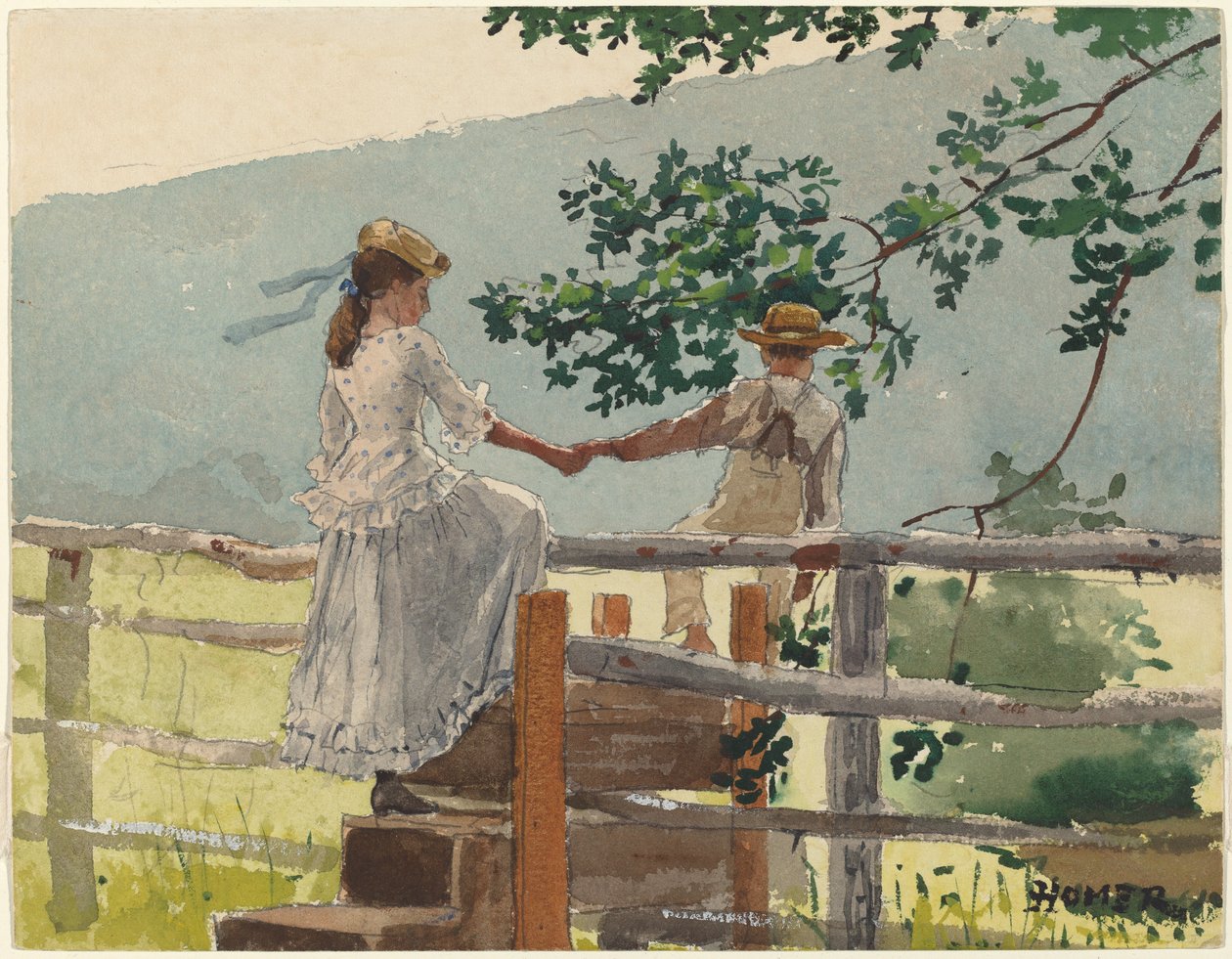 Sur le stile - Winslow Homer