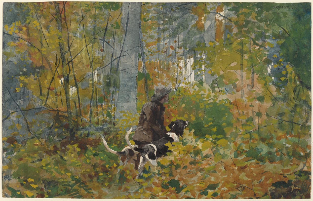 Sur le Sentier - Winslow Homer
