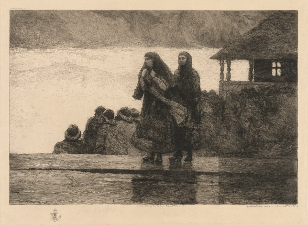 Les périls de la mer, 1888 - Winslow Homer
