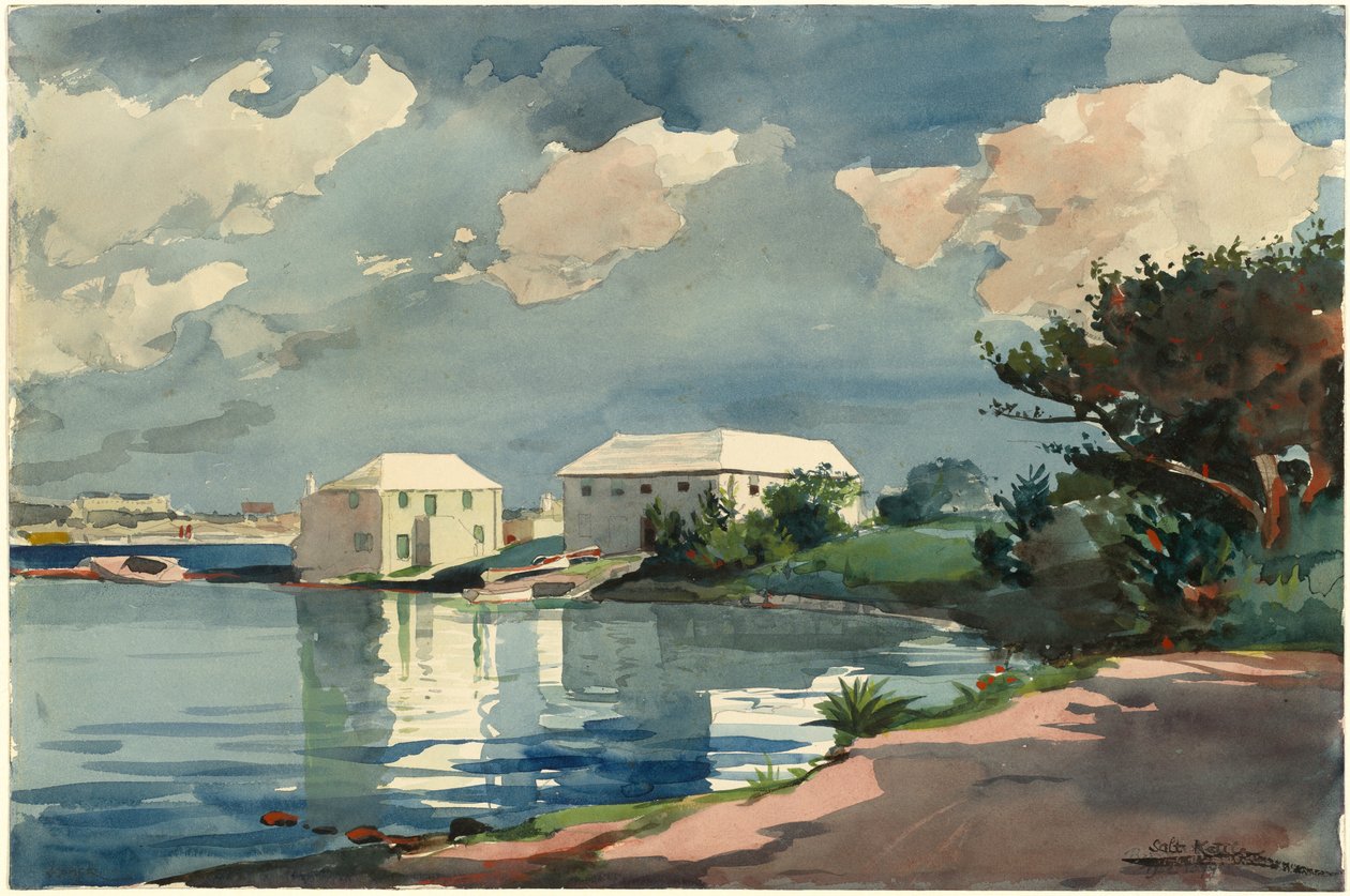 Salt Kettle, Bermudes, 1899 - Winslow Homer