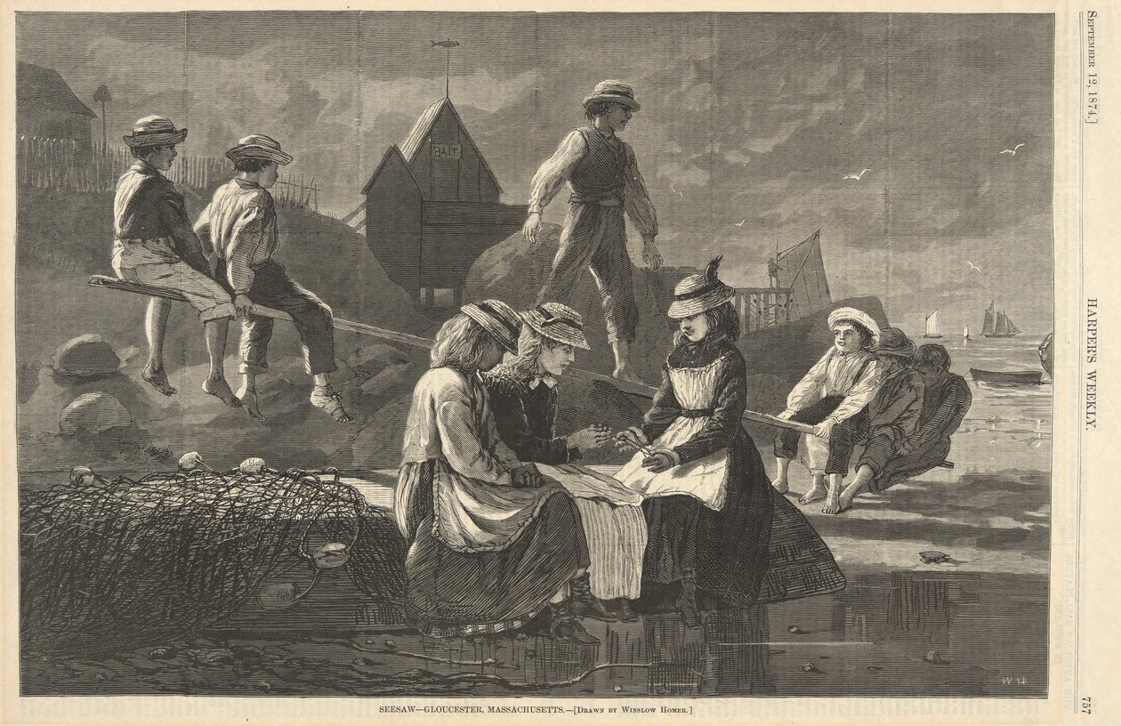 Balançoire de mer - Winslow Homer