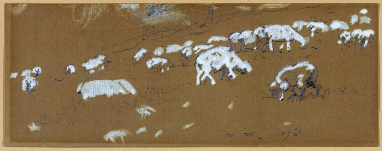 Moutons - Winslow Homer