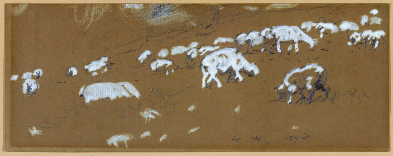 Moutons, 1878 - Winslow Homer