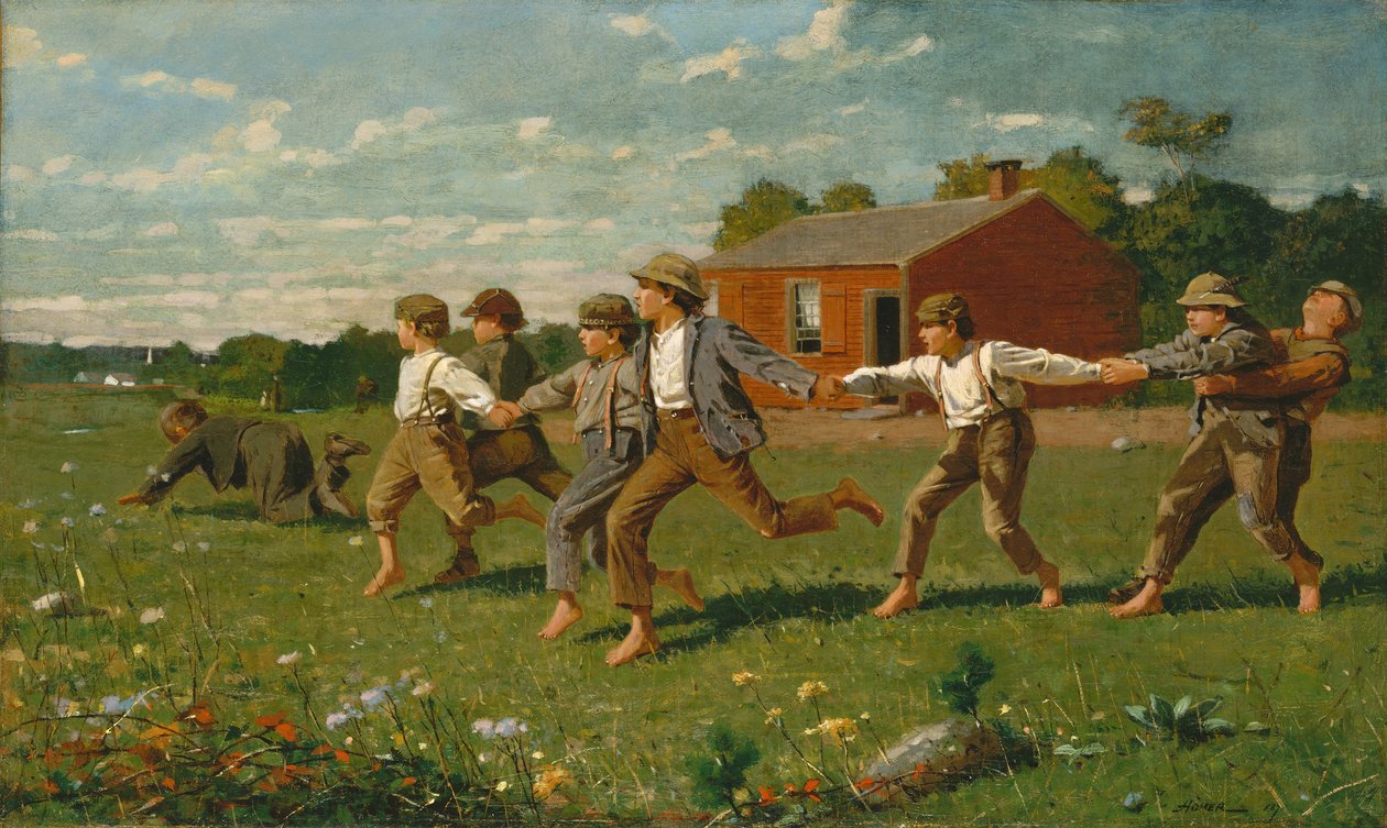 Attrape la ficelle - Winslow Homer