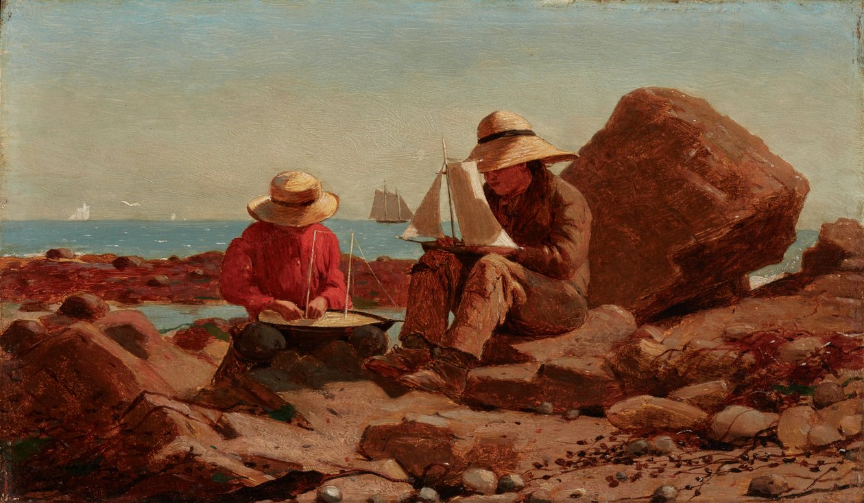 Les constructeurs de bateaux - Winslow Homer