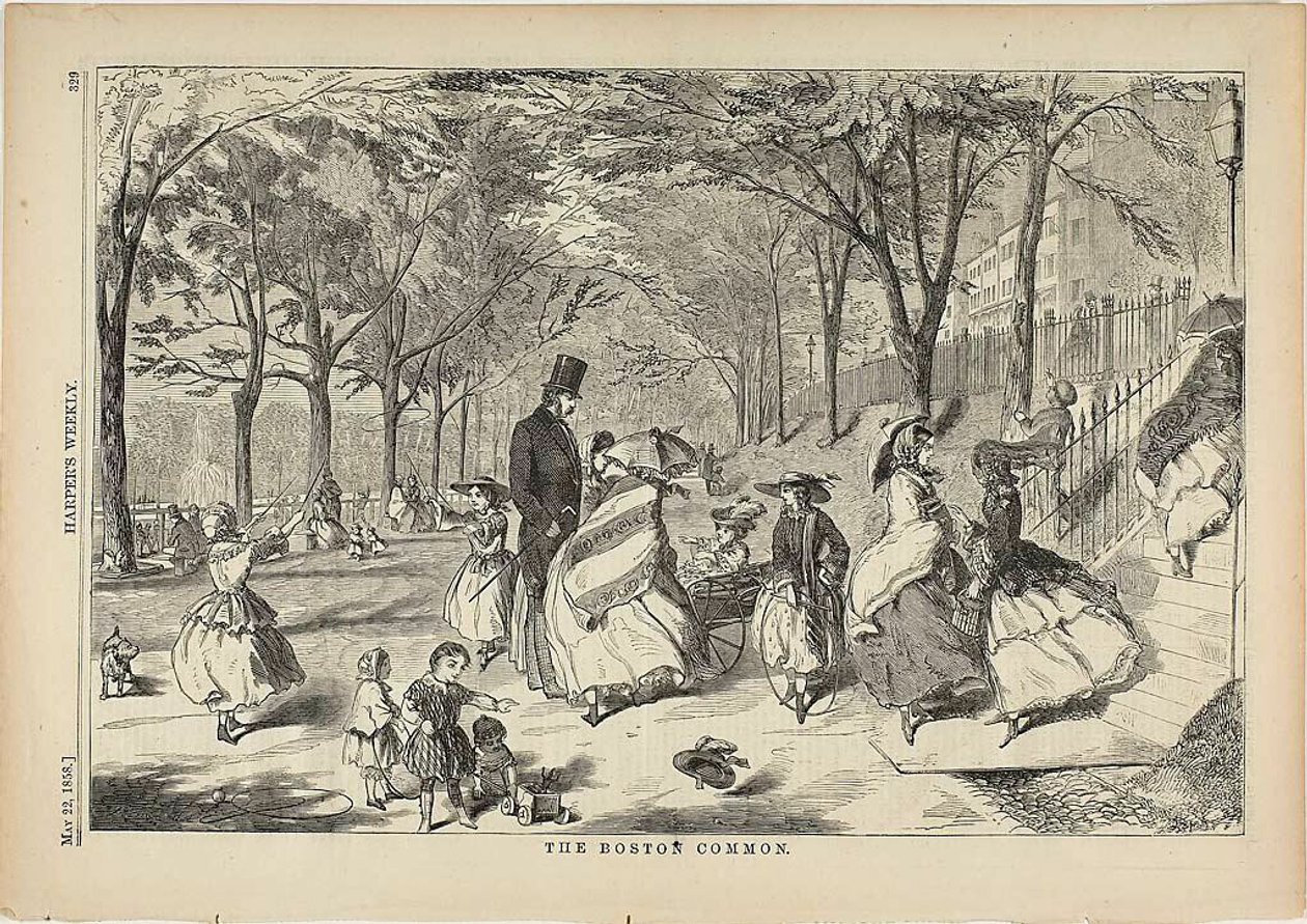 Le Boston Common - Winslow Homer