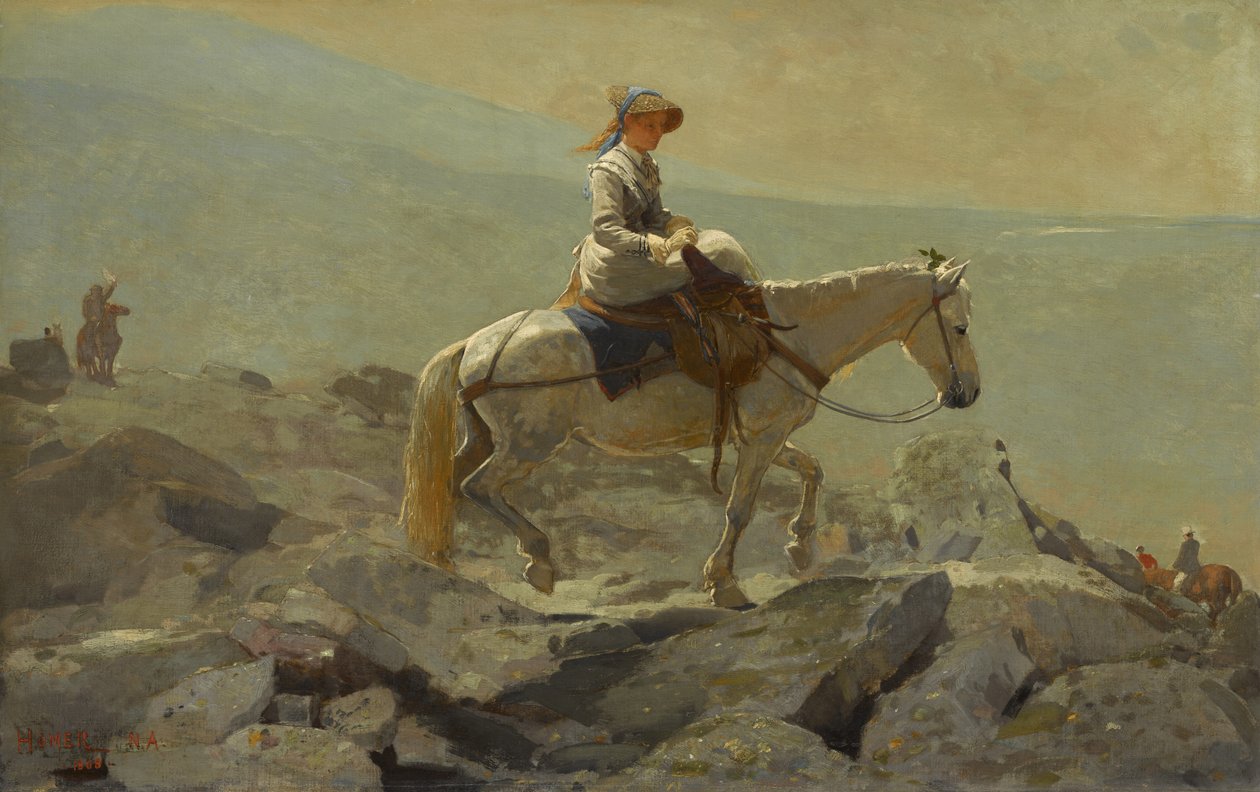 Le sentier des brides, Montagnes Blanches, 1868 - Winslow Homer