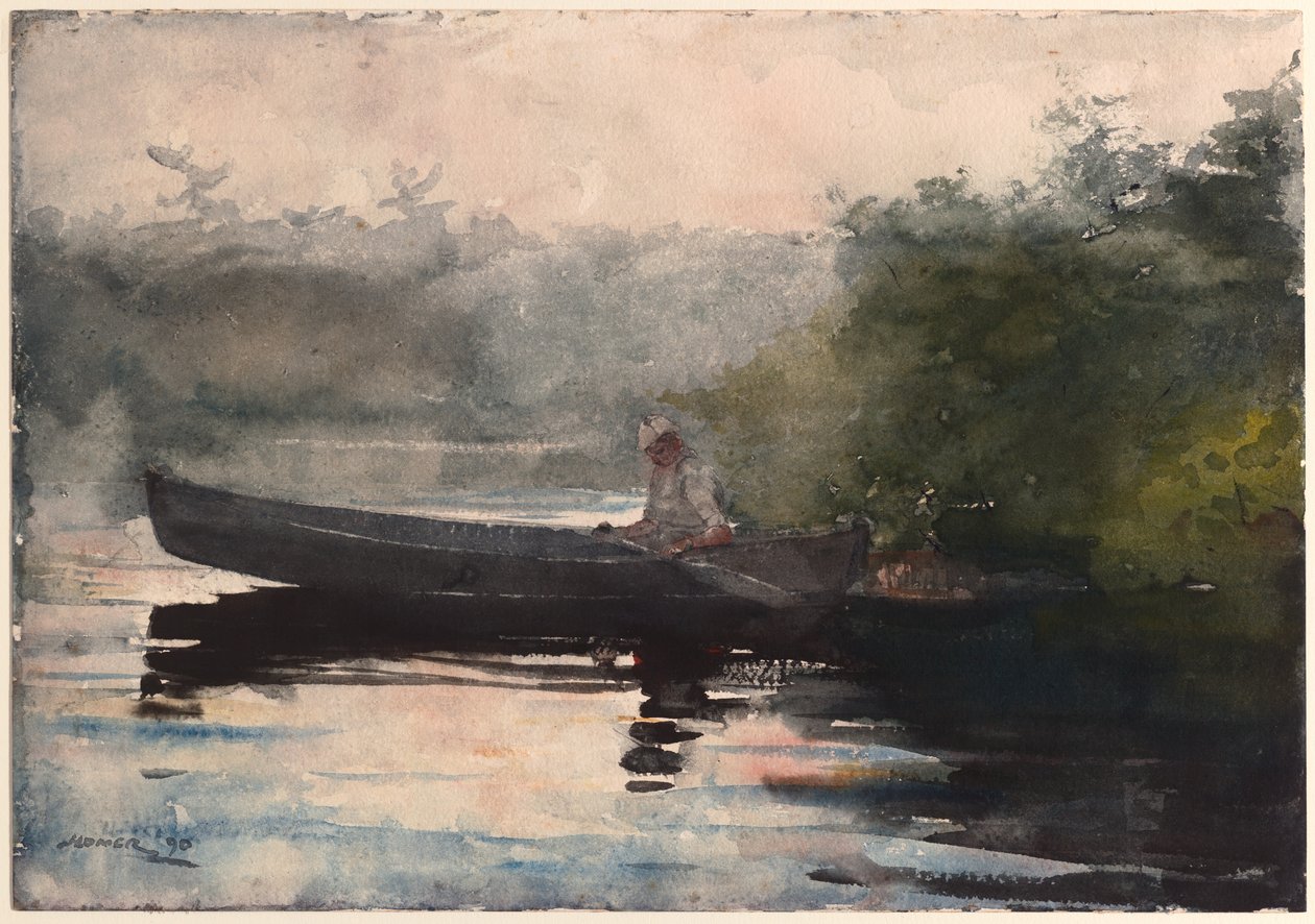 Fin de journée, Adirondacks - Winslow Homer