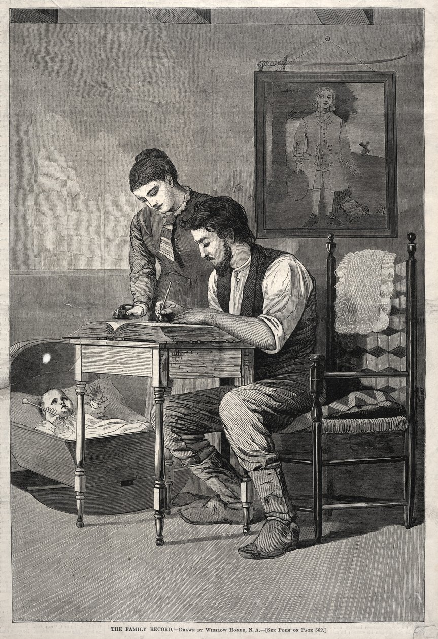 Le registre familial - Winslow Homer
