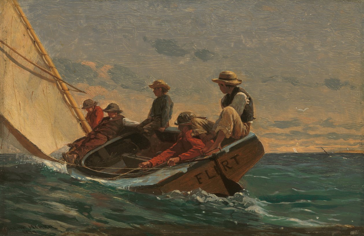 La coquette - Winslow Homer