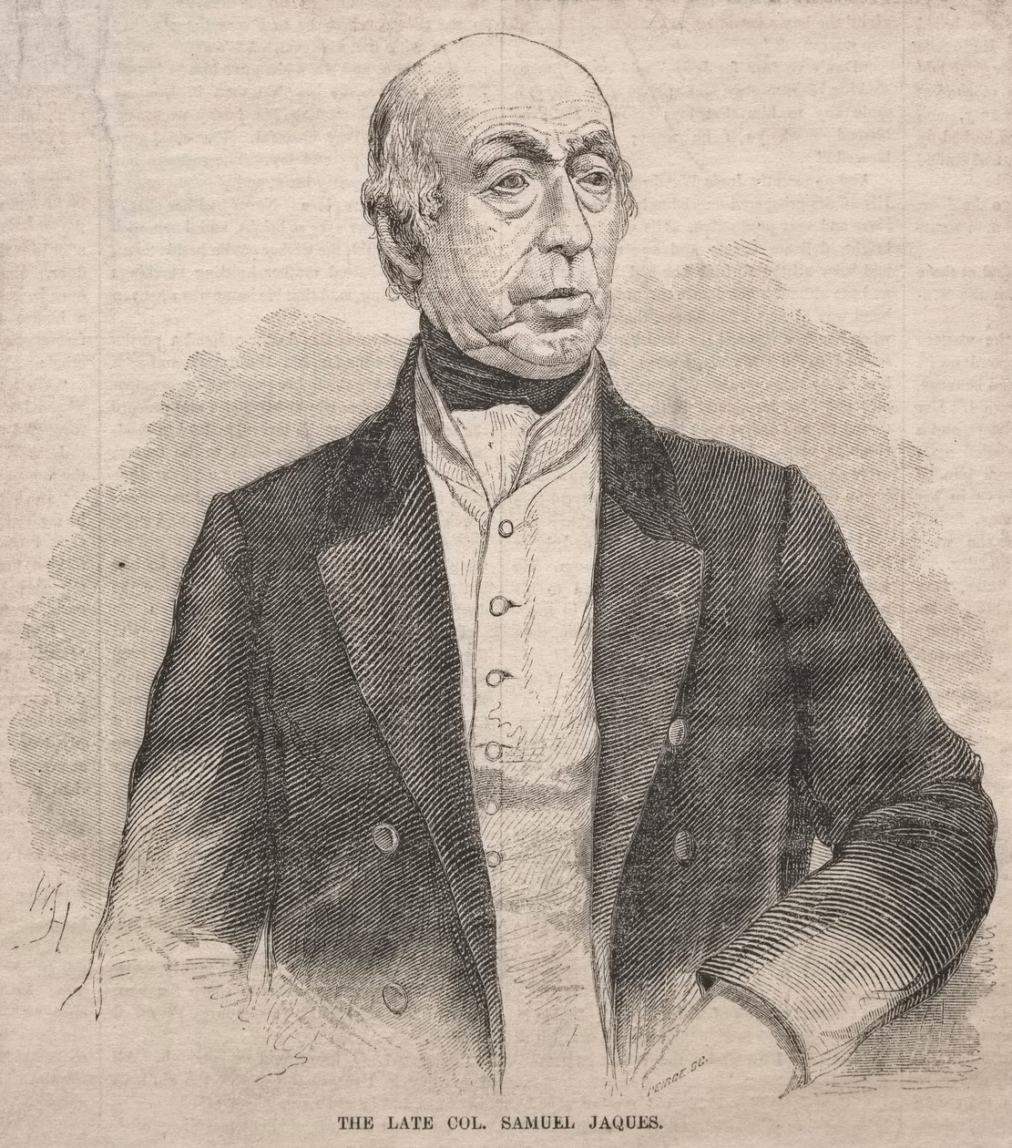 Le défunt Col. Samuel Jaques, 1859 - Winslow Homer