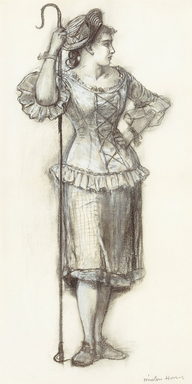 La Bergère, 1878 - Winslow Homer
