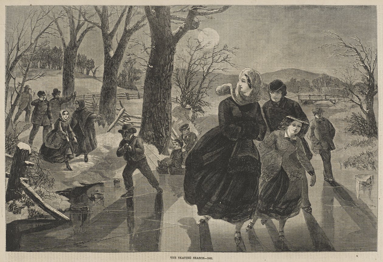 La saison de patinage - Winslow Homer