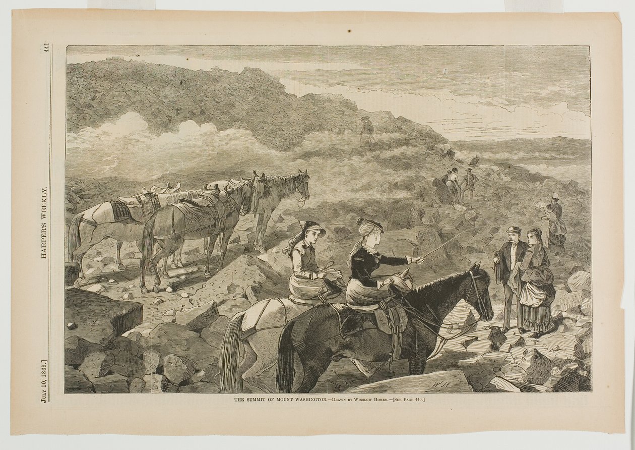 Le sommet du Mont Washington - Winslow Homer