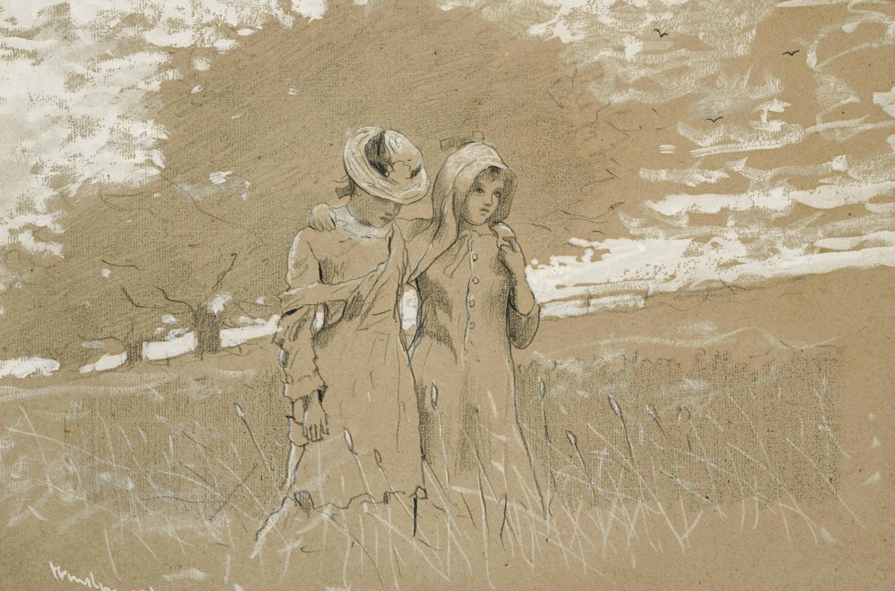 À travers les champs - Winslow Homer