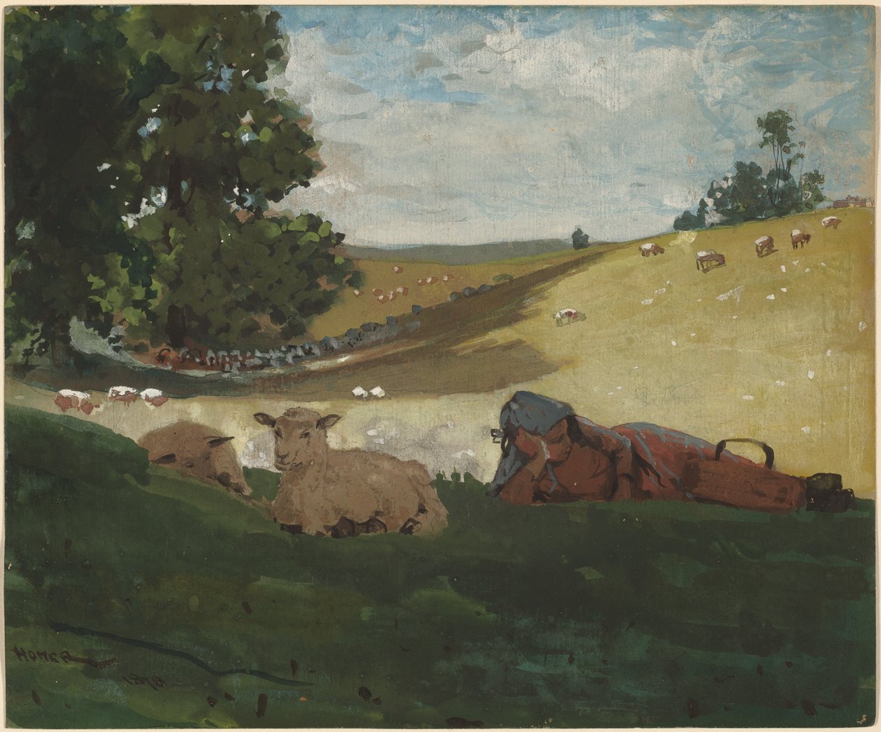 Après-midi chaud - Winslow Homer