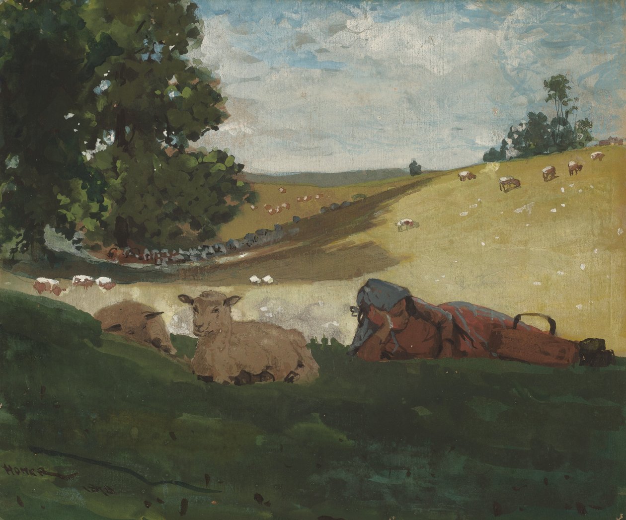 Après-midi chaud, 1878 - Winslow Homer