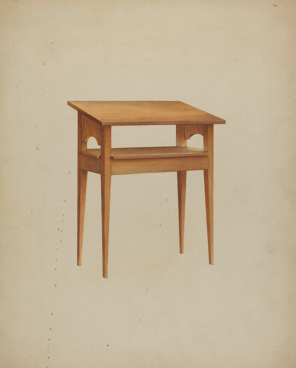 Table à manger shaker, vers 1937 - Winslow Rich