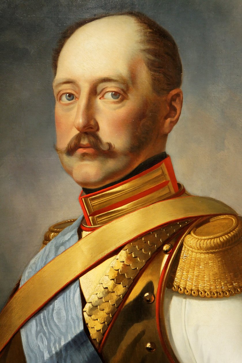 Portrait de Nicolas 1er (détail) - Wladimir Swertschkoff