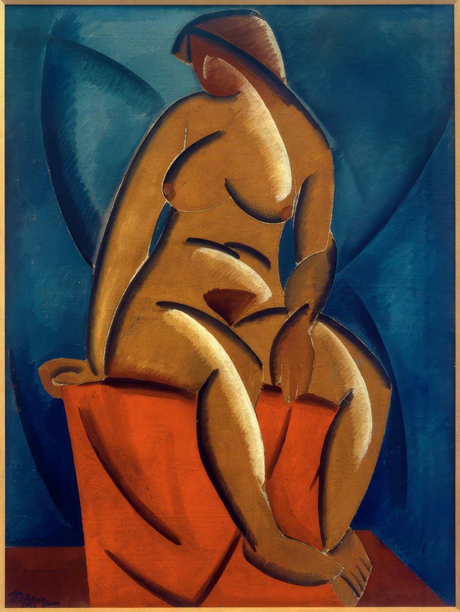 Nu féminin (Composition avec nu) - Wladimir F. Tatlin