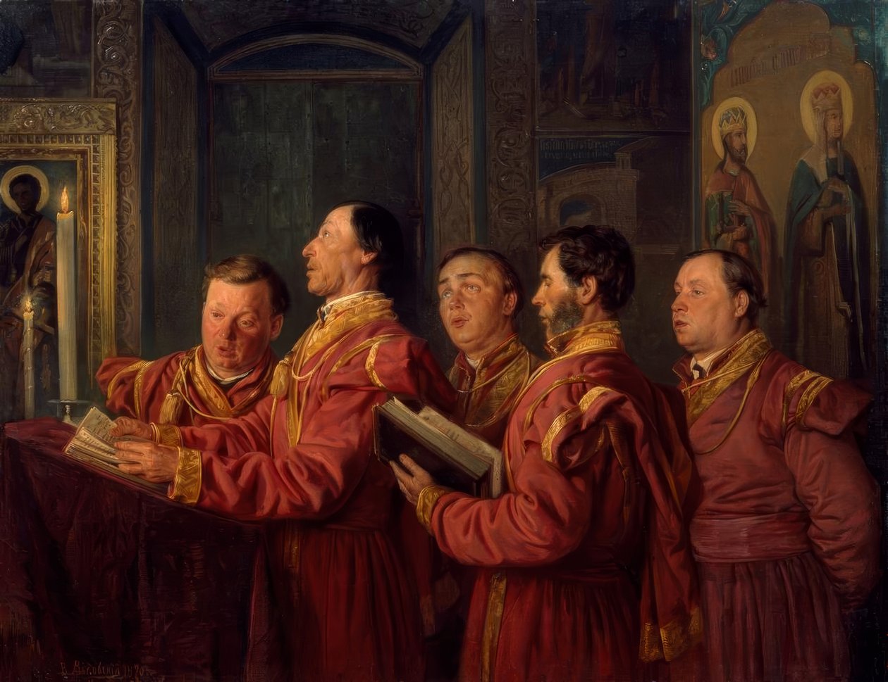 Choristes dans l