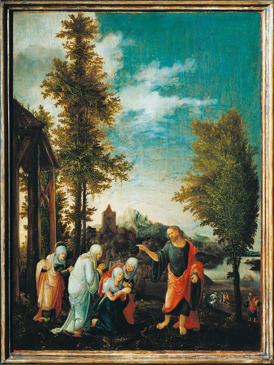 Autriche, Vienne, Le Christ prenant congé de Marie - Wolf Huber