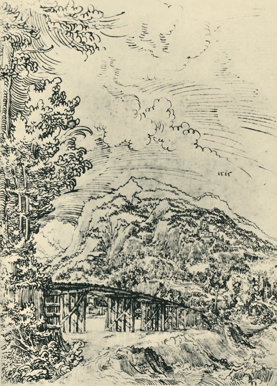 Paysage, 1515 - Wolf Huber