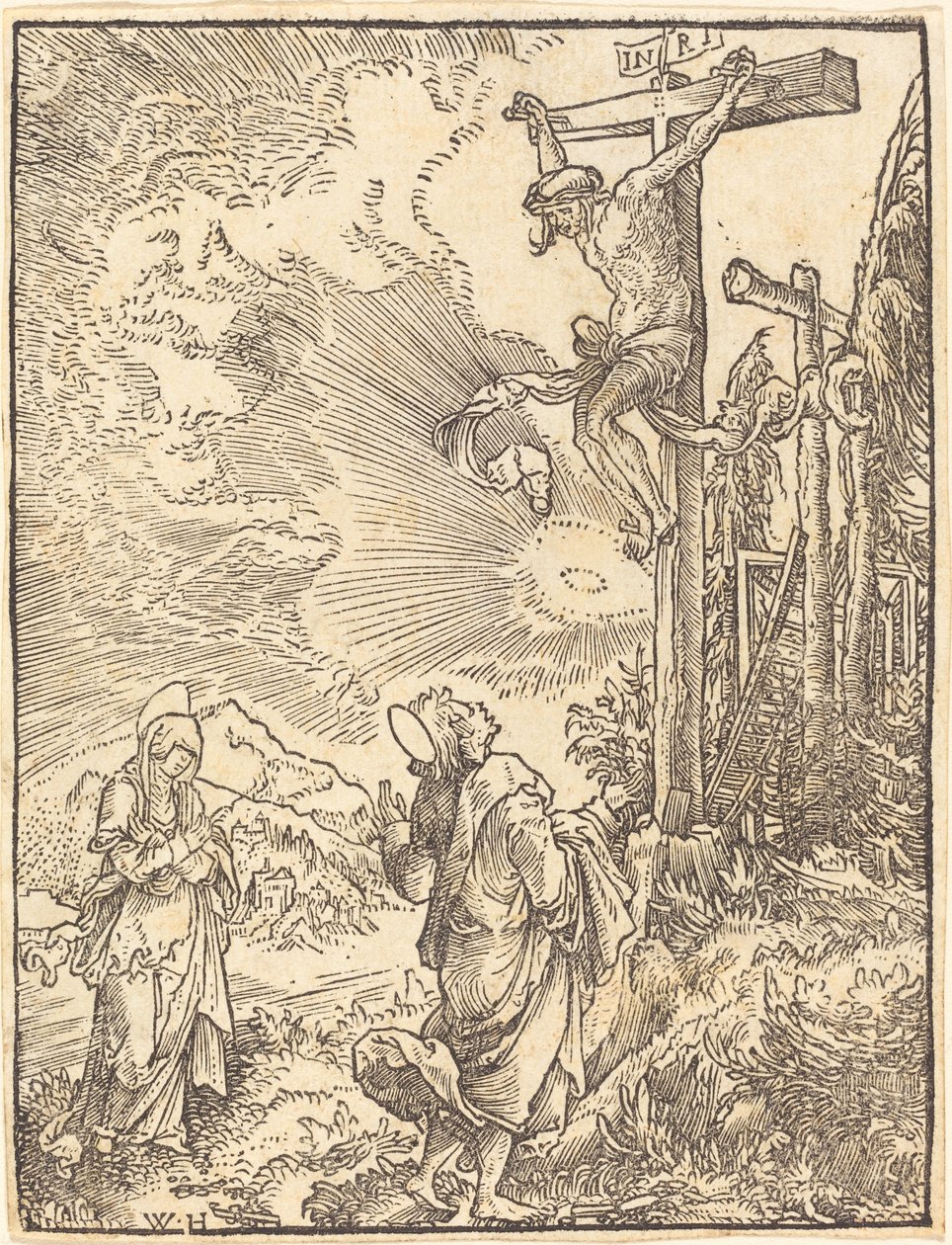 La Crucifixion - Wolf Huber